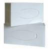 Mouchoirs blancs en boite neutre