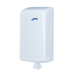 Distributeur bobine dévidage central plastique blanc petit modèle