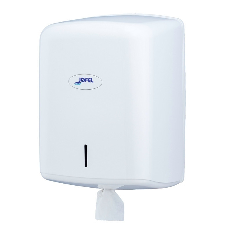 Distributeur bobine dévidage central plastique blanc grand modèle