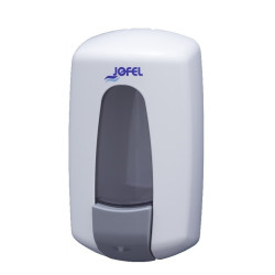 Distributeur savon plastique blanc 0,90 L Jofel