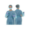 Blouse de protection bleue