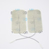 Électrodes rectangles à fil Dura-Stick Premium Cefar Compex 50 x 89 mm