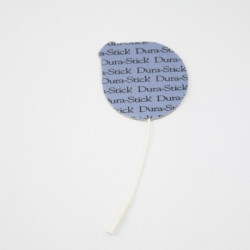 Électrodes rondes à fil Dura-Stick Plus Cefar Compex diamètre 50 mm