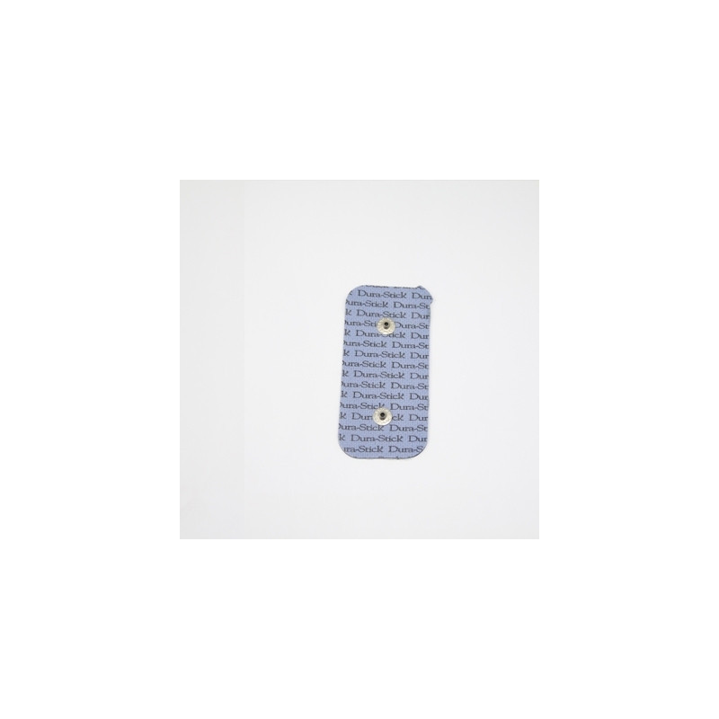 Électrodes rectangles à snap Dura-Stick Plus Cefar Compex 50 x 100 mm