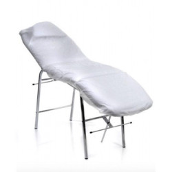 Housse blanche jetable élastique