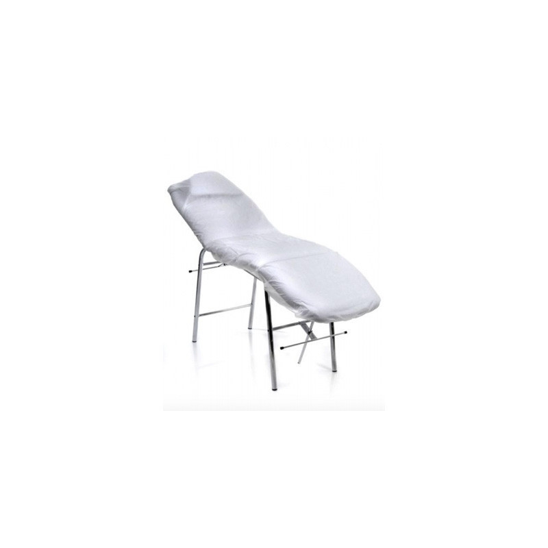 Housse blanche jetable élastique
