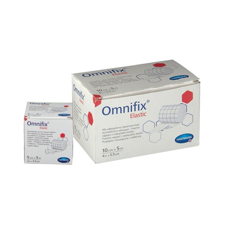 Omnifix Elastic Hartmann - Bande adhésive 5 m - 5 cm ou 10 cm