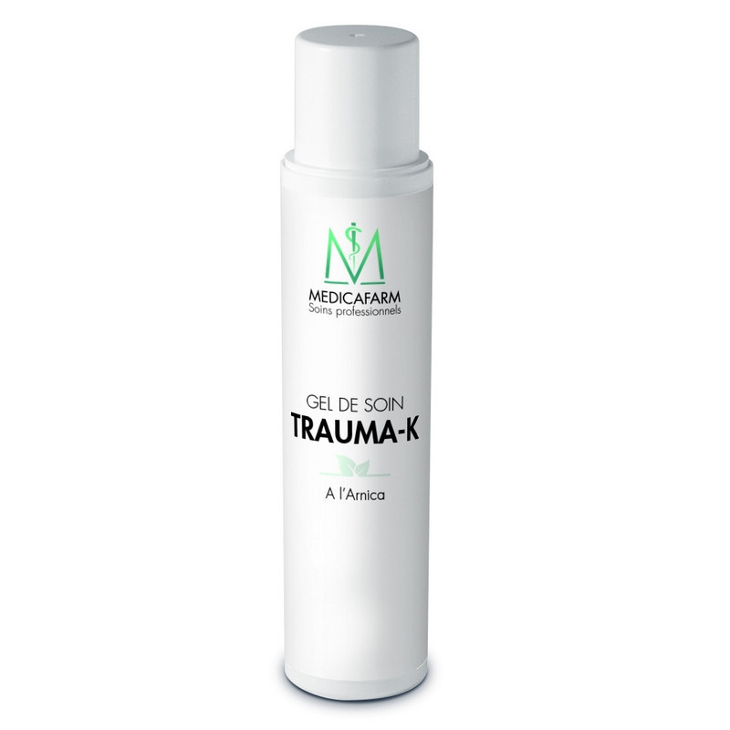 Gel de soin Trauma-k Arnica Medicafarm pour massage kinésithérapeute