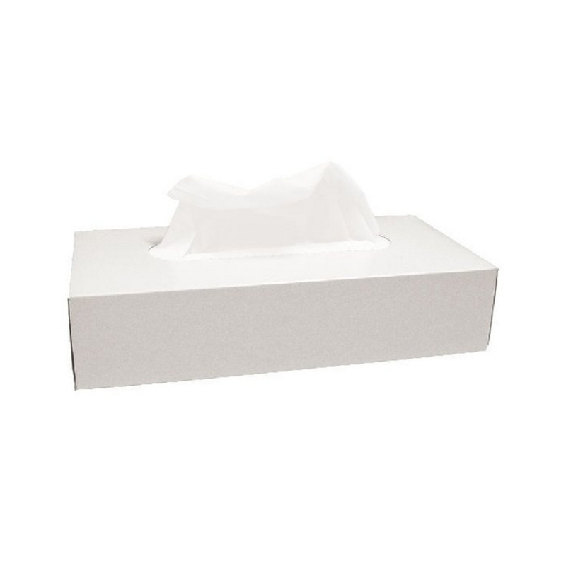 Mouchoirs blancs en boite neutre