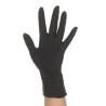 Gants latex noir Dragon Skinz