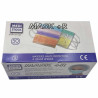 Masque de chirurgie bleu avec élastique Mask +R boite de 50