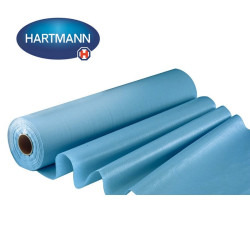 Fourniture médicale : Draps d’examen plastifiés bleu HARTMANN