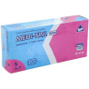 Gants nitrile rose - Medi Tril - Sans poudre - Boite de 100
