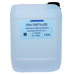 Eau distillée Cooper - Bidon de 5 litres