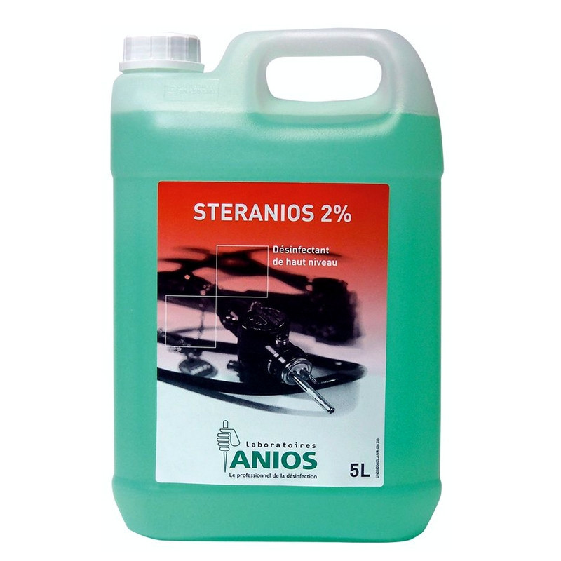 Steranios 2% - Désinfection à froid - Bidon de 5 litres