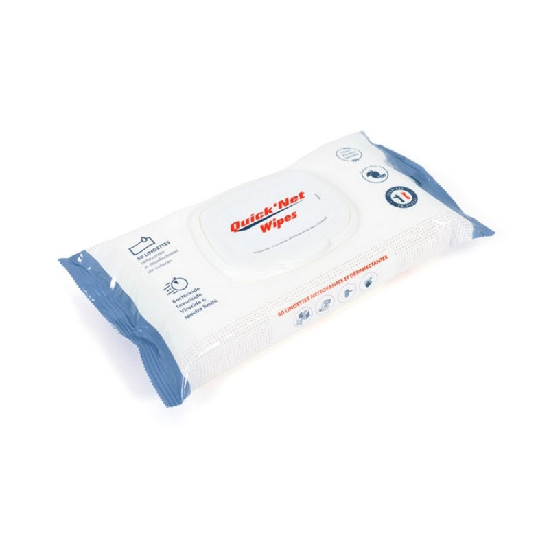 Lingettes Quick'Net multi-usages surfaces