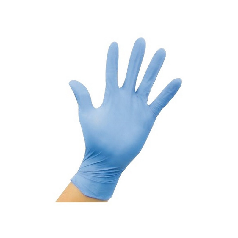 Gants d'examen Nitrile bleu Nitriskin LCH