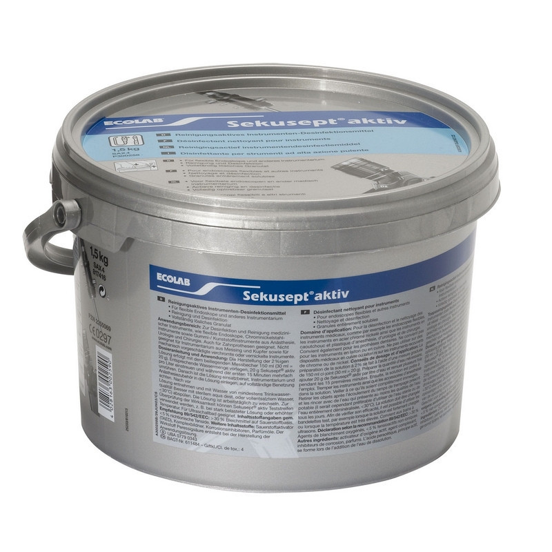 Sekusept Aktiv - Nettoyant désinfectant - Seau de 1,5 litre