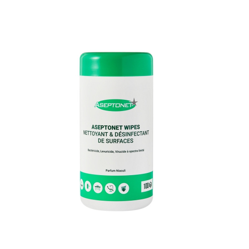 Lingettes désinfectantes Aseptonet