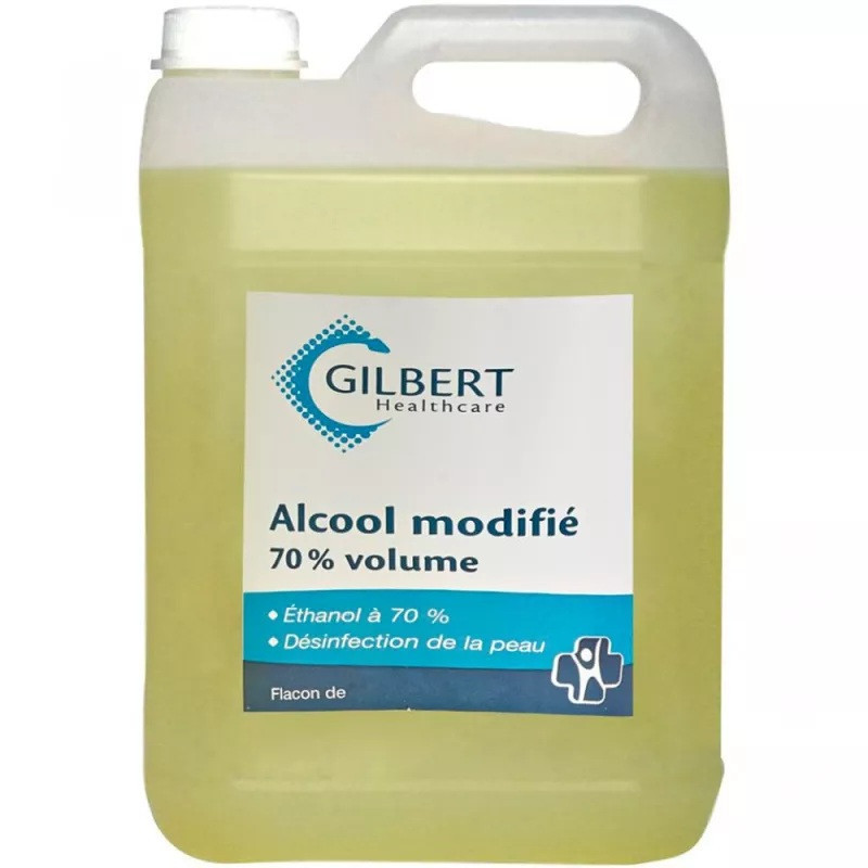 Alcool modifié Gilbert 70% 5 L