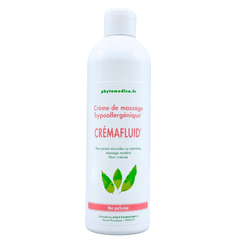 Crème de massage neutre - Crémafluid - PhytoMédica - Carton 6 x 1 litre
