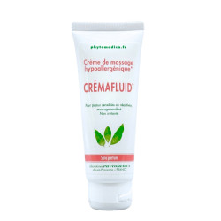 Crème de massage neutre - Crémafluid - PhytoMédica - Tube de 250 ml