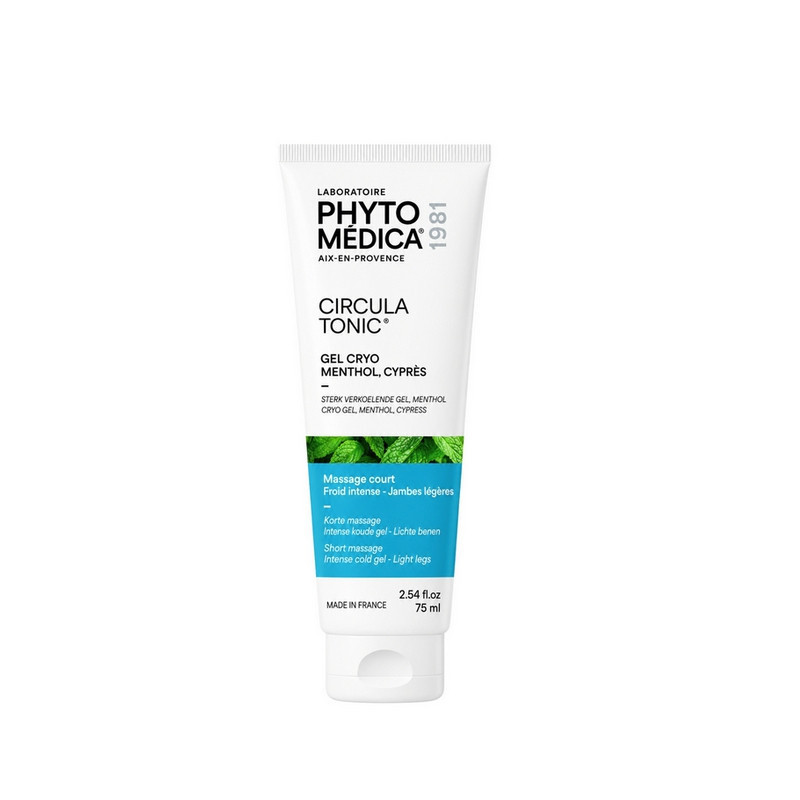 Gel de massage Circulatonic - Frais et Tonique - PhytoMédica - Tube de 75 ml ou 250 ml